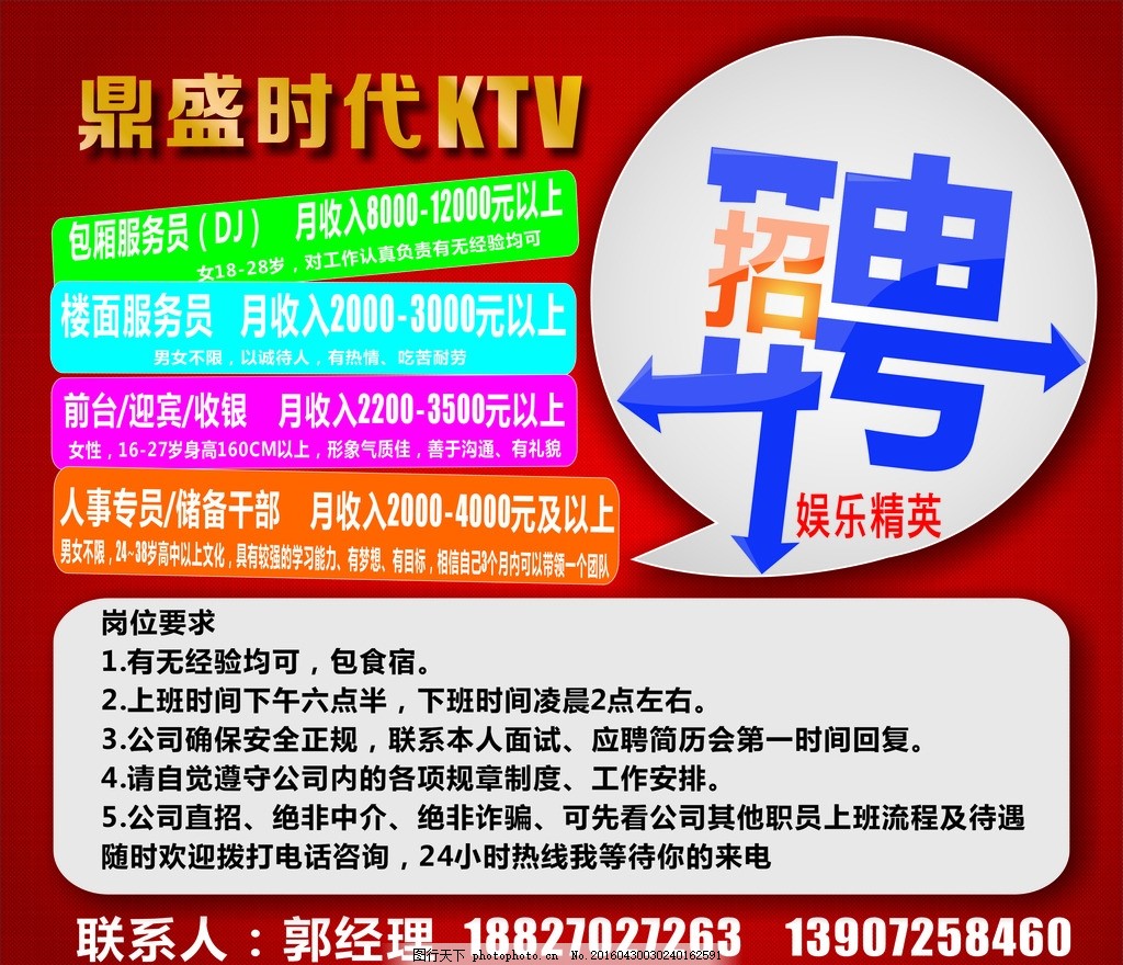 達(dá)州KTV最新招聘信息匯總